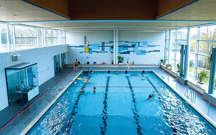 Innenansicht Hallenbad Roxel