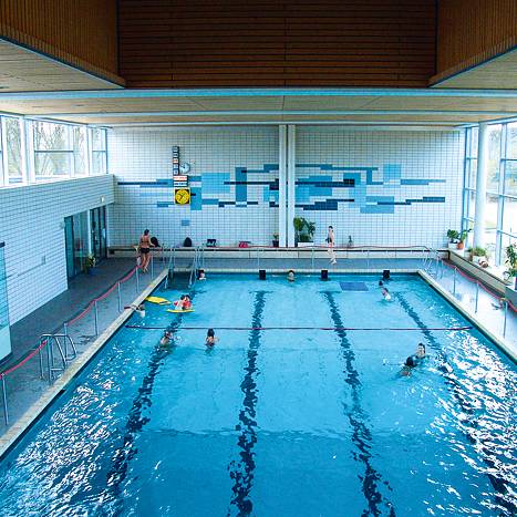 Innenansicht Hallenbad Roxel