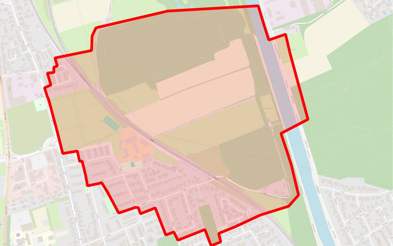 In diesem Bereich müssen die Menschen ihre Wohnungen verlassen.