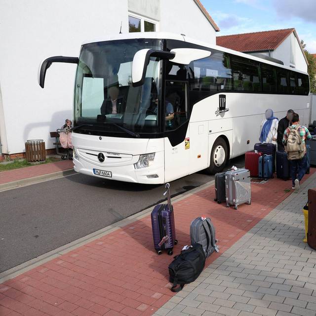 Ankunft von Afghanen mit Aufnahmezusage.