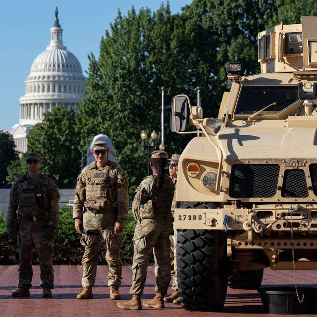 Nationalgarde in Washington