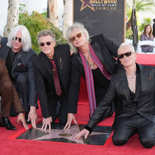 Def Leppard bekommt Stern auf Hollywood Walk of Fame