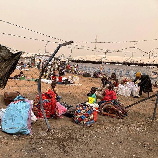 Flüchtlinge aus dem Sudan