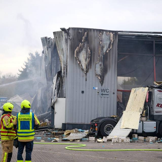 Explosion auf Firmengelände in Castop-Rauxel