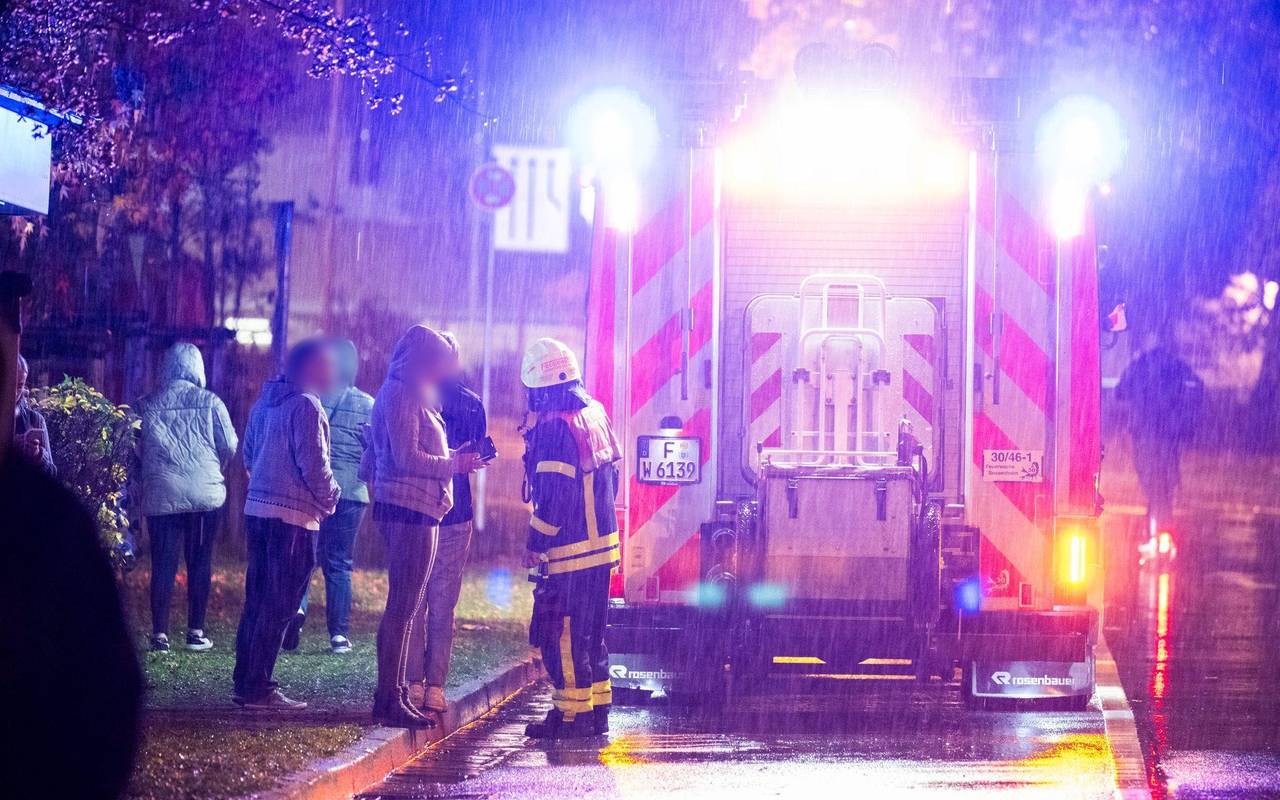 Polizeieinsatz im Nordwestzentrum in Frankfurt