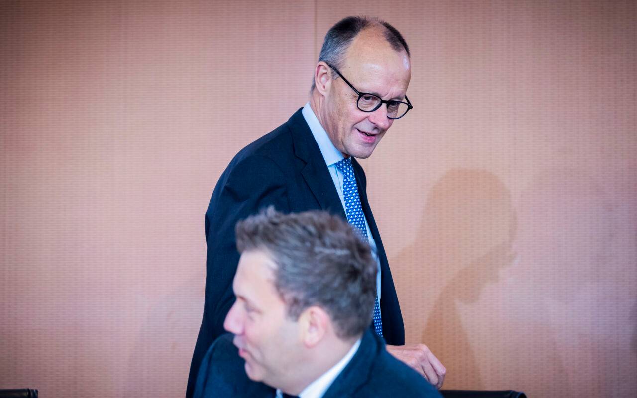Im Bild zu sehen: Friedrich Merz (Bundeskanzler) und Lars Klingbeil (Vizekanzler)
