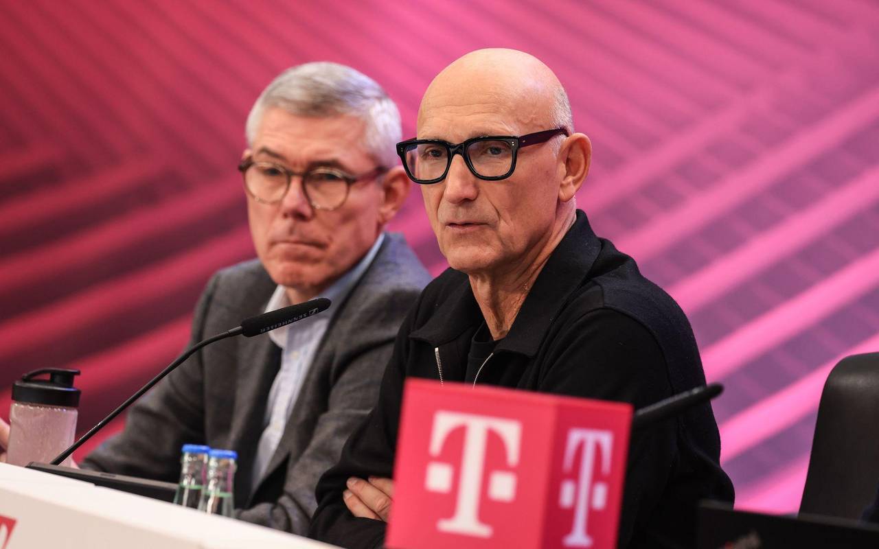 Die Telekom-Chefs Illek und Höttges