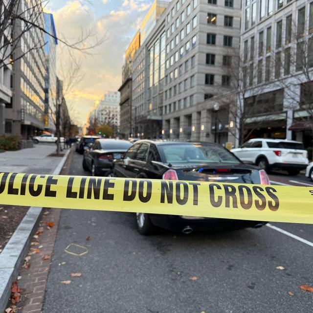 Schüsse in Washington