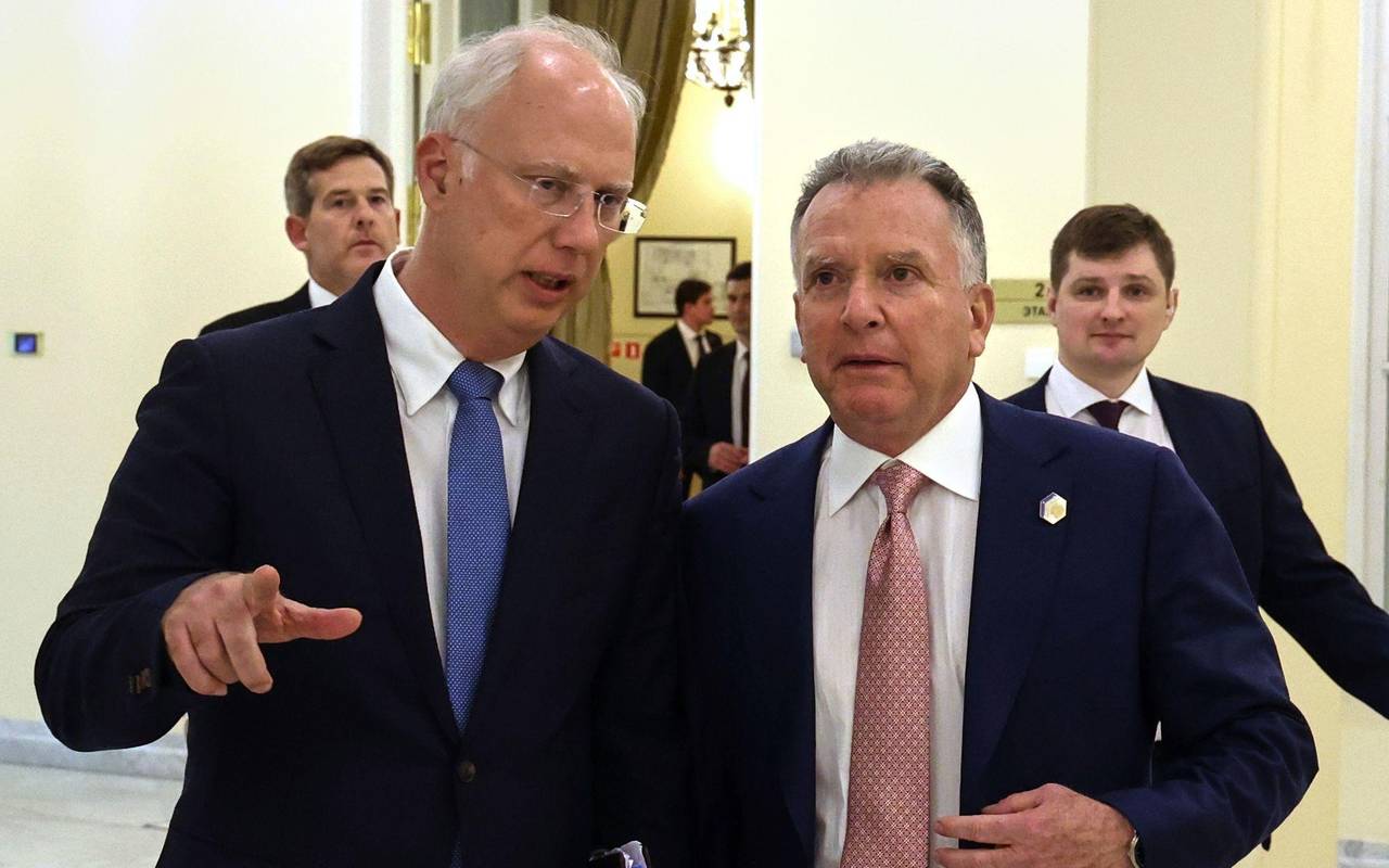 Russlands Gesandter Dmitrijew und US-Sondergesandter Witkoff