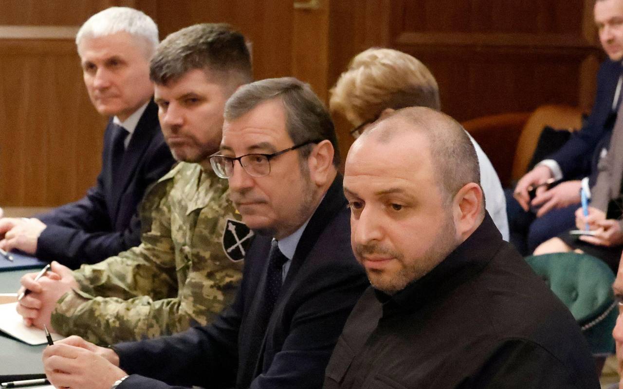 Die ukrainische Delegation in Miami.