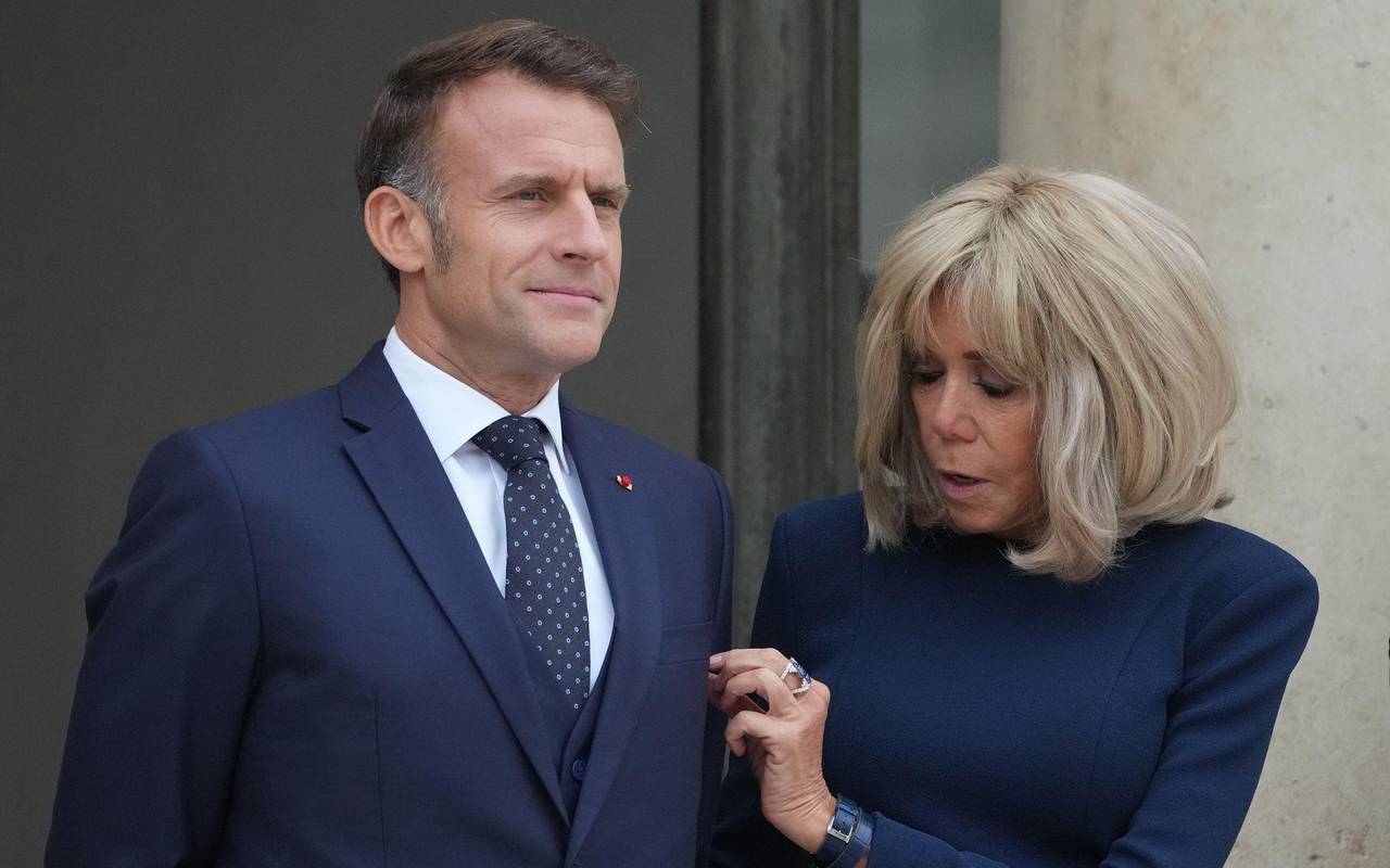 Emmanuel und Brigitte Macron