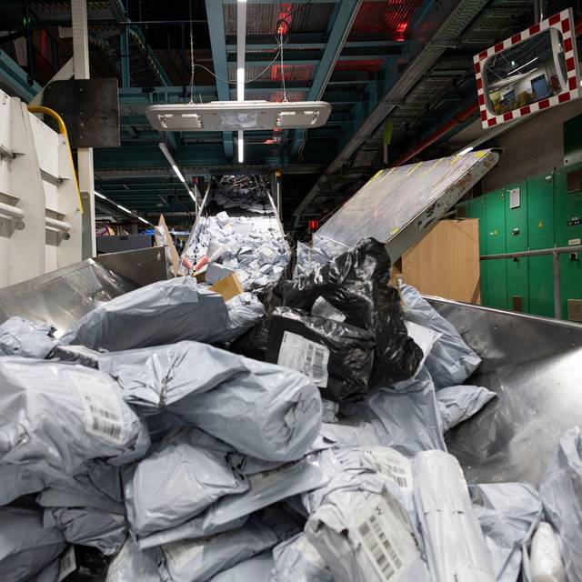 Internationales Postzentrum (IPZ) am Frankfurter Flughafen