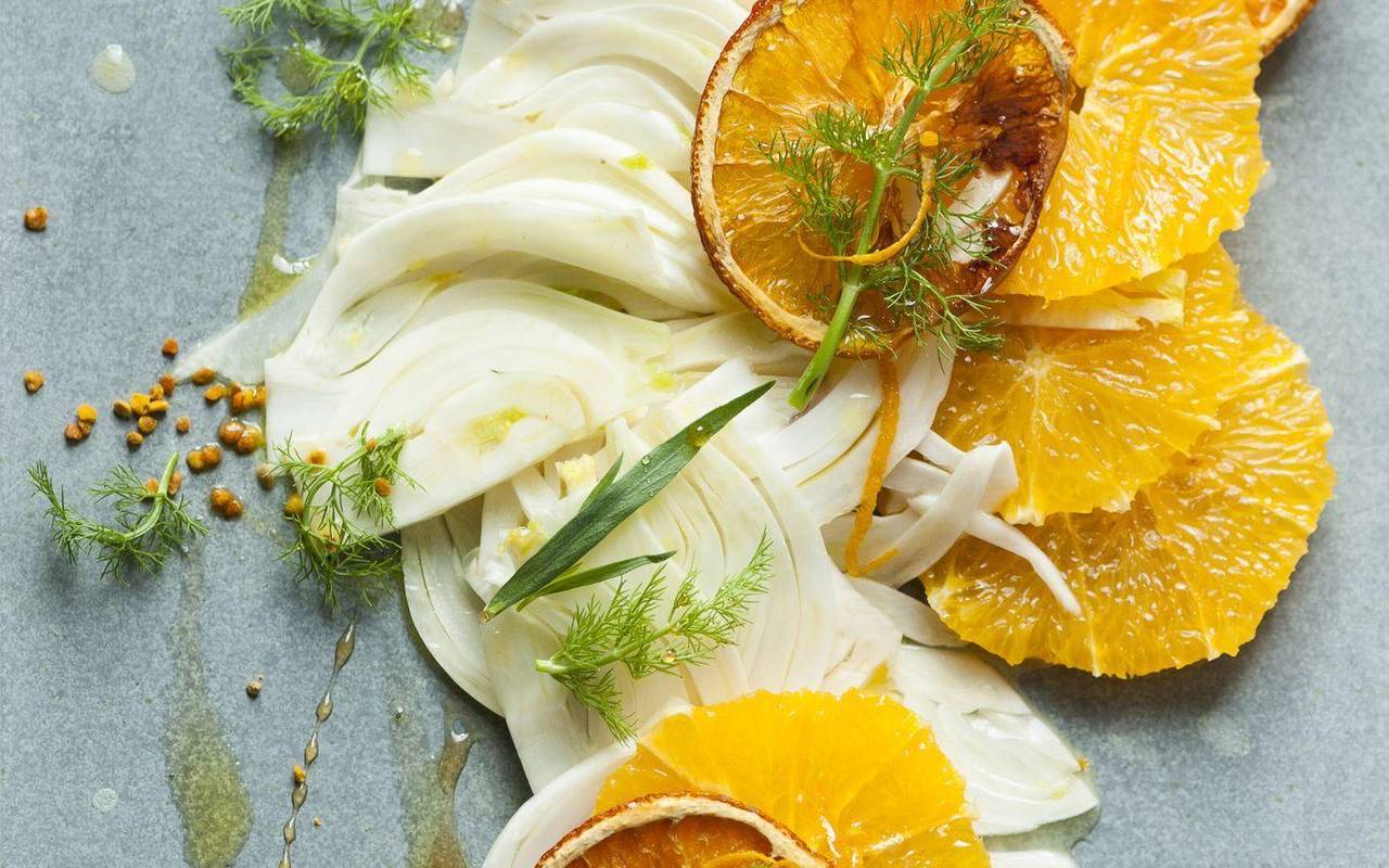 Fenchelsalat mit Orangen