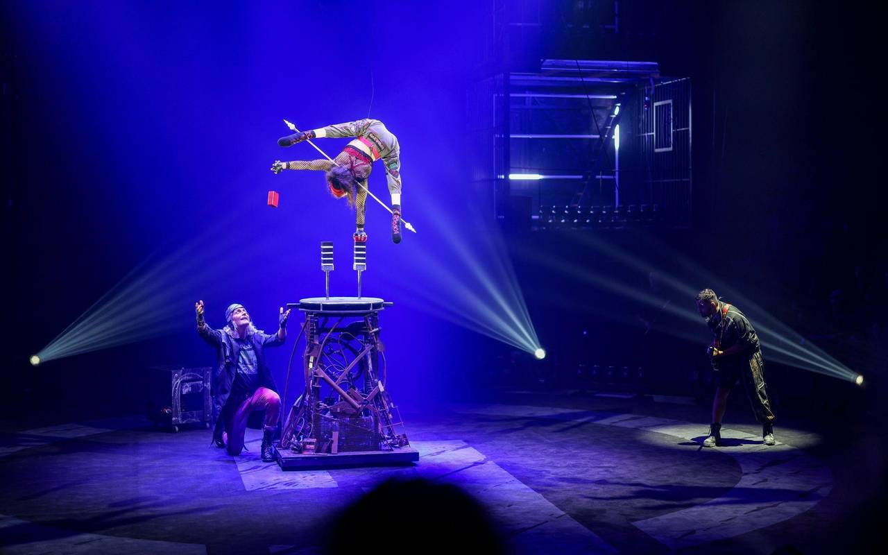 Querschnittsgelähmte Akrobatin Pan