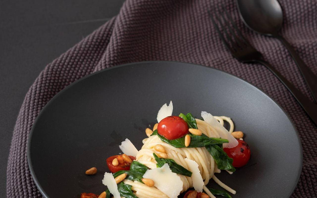 Pasta mit Kirschtomaten