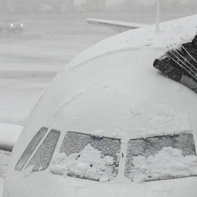 Winterwetter in New York