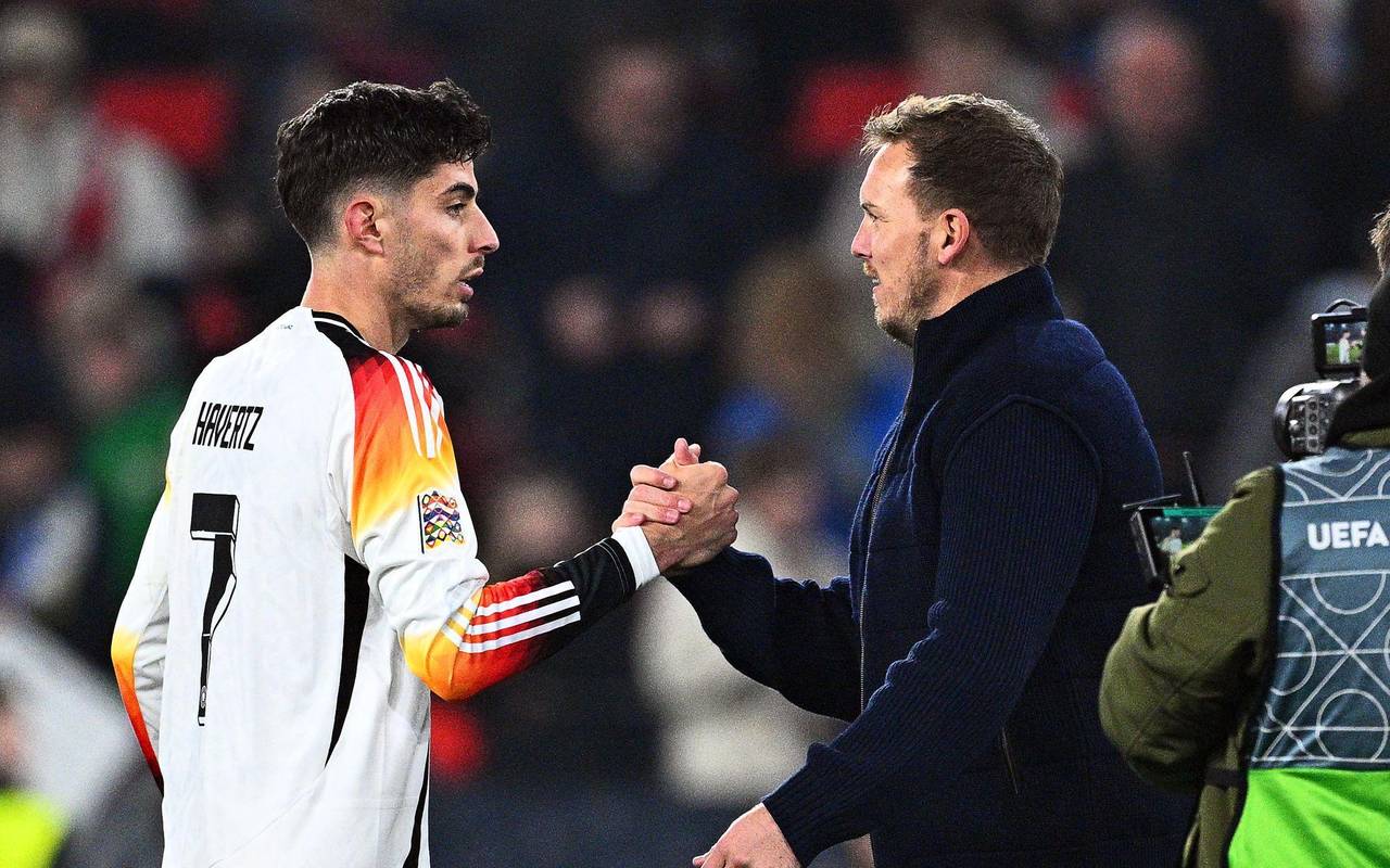 Kai Havertz und Julian Nagelsmann