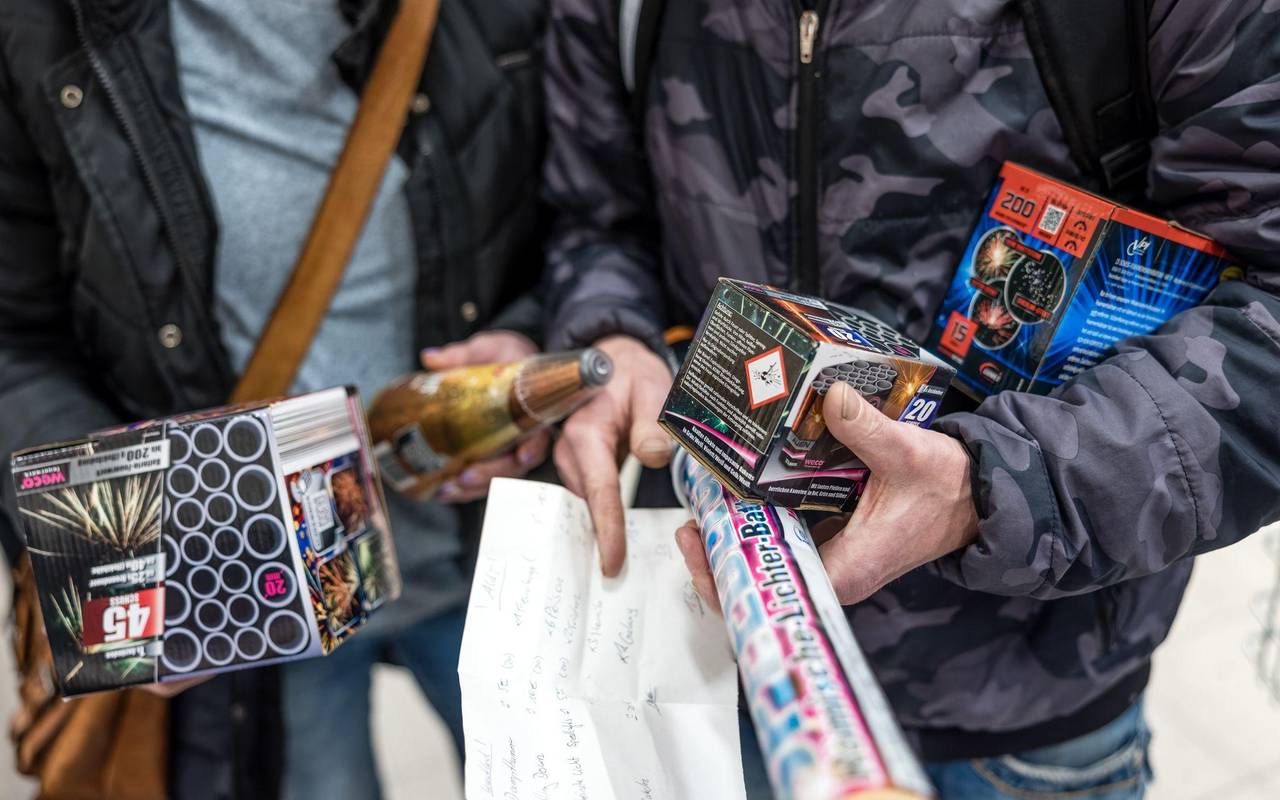 Silvester-Feuerwerksverkauf