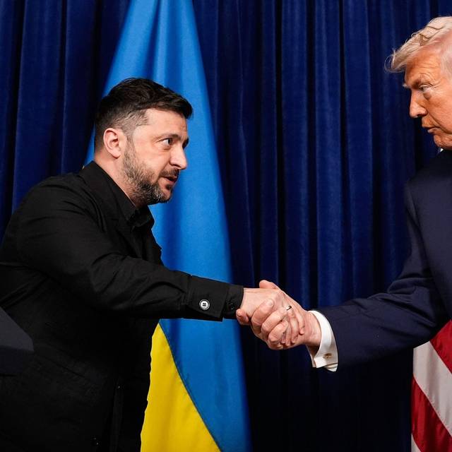 US-Präsident Trump empfängt Präsident Selenskyj in Florida