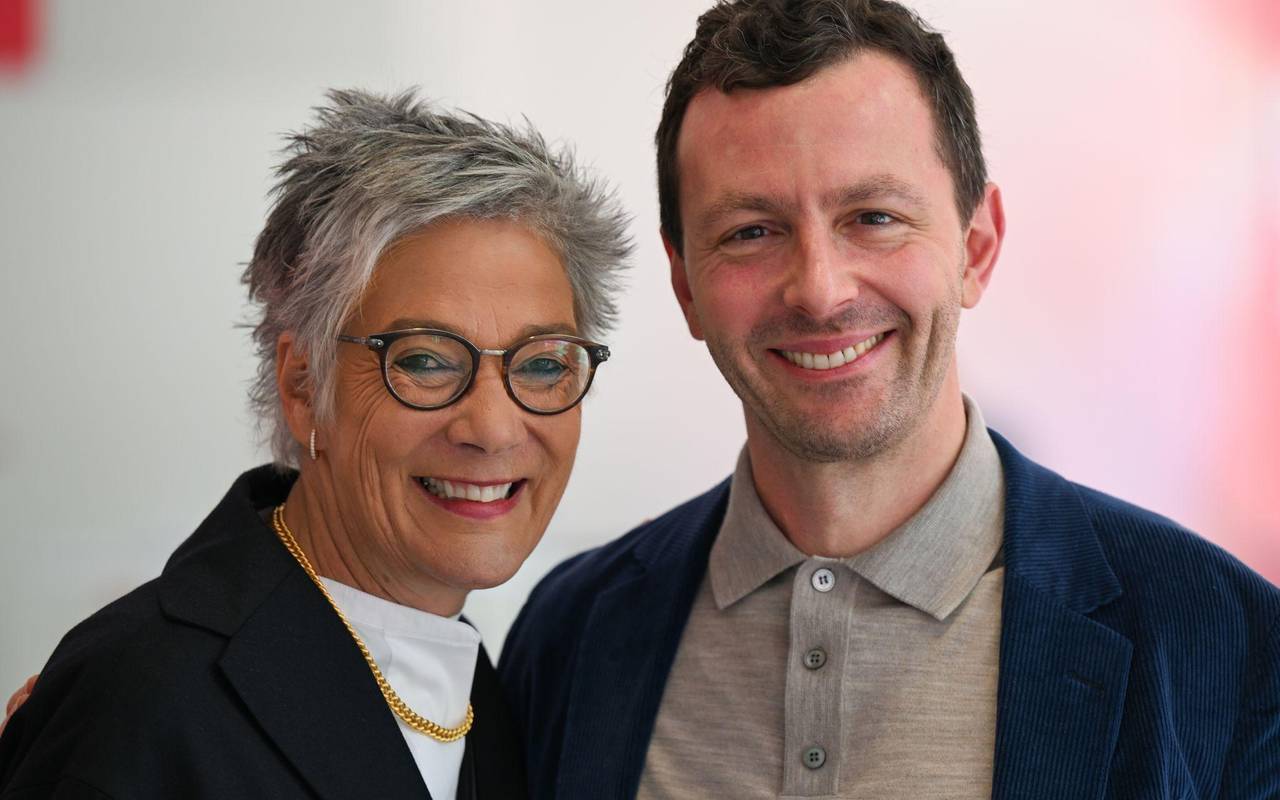 Karin Schmidt-Friderichs und Sebastian Guggolz