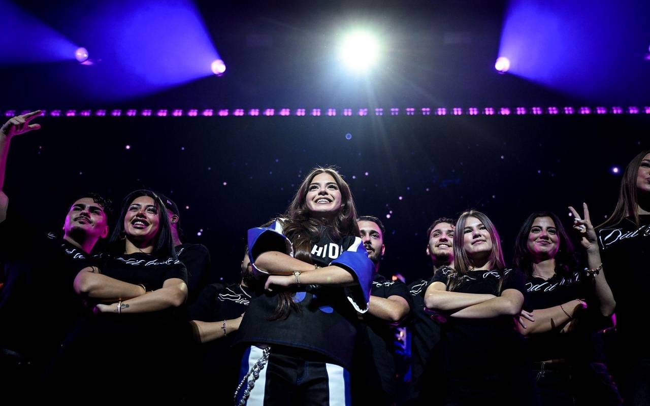 Konzert der Rapperin Zah1de