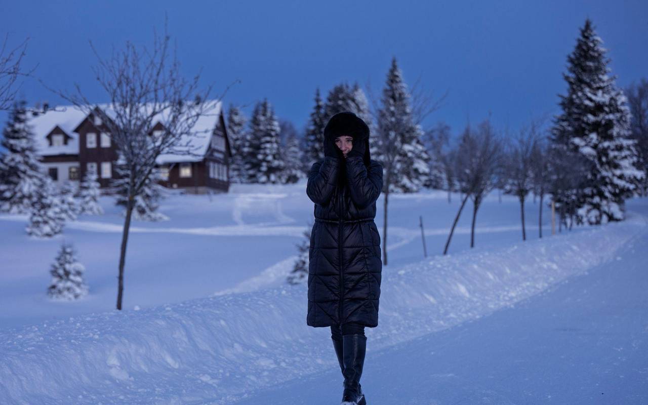 Winterwetter in Tschechien