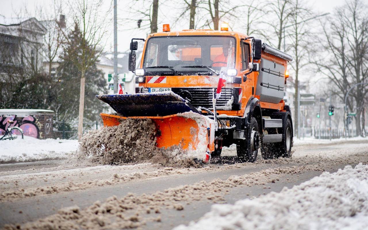 Winterwetter - Sturmtief Elli - Oldenburg