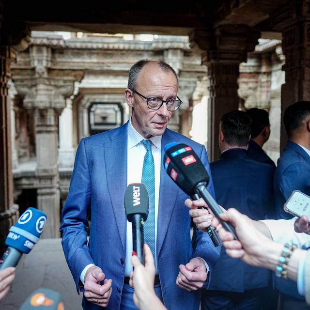 Bundeskanzler Merz in Indien