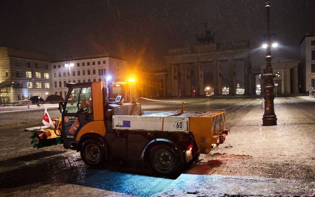 Winterwetter in Berlin