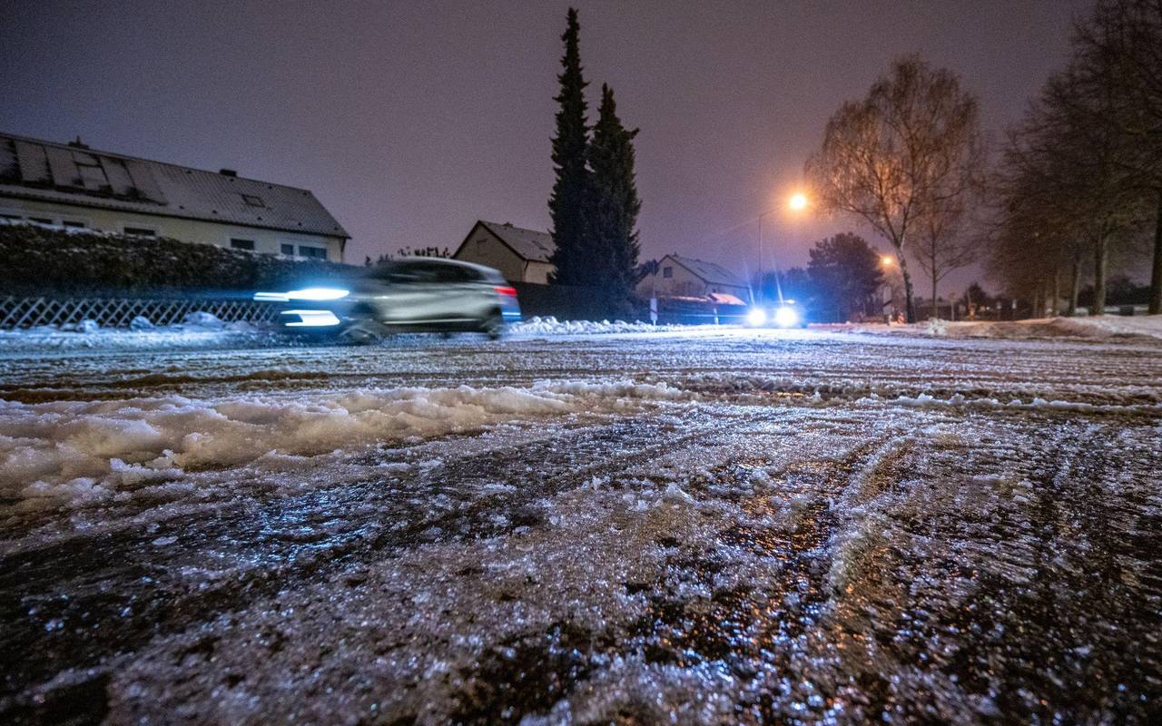 Eisregen in Bayern