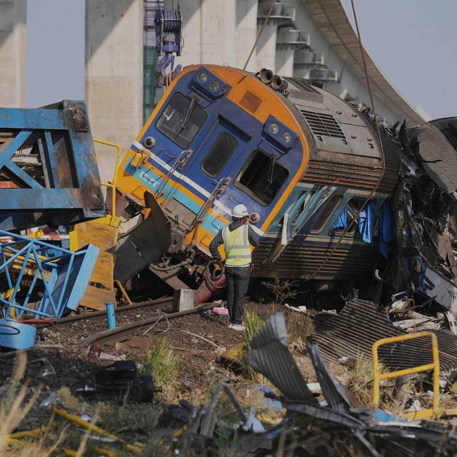 Zugunglück in Thailand