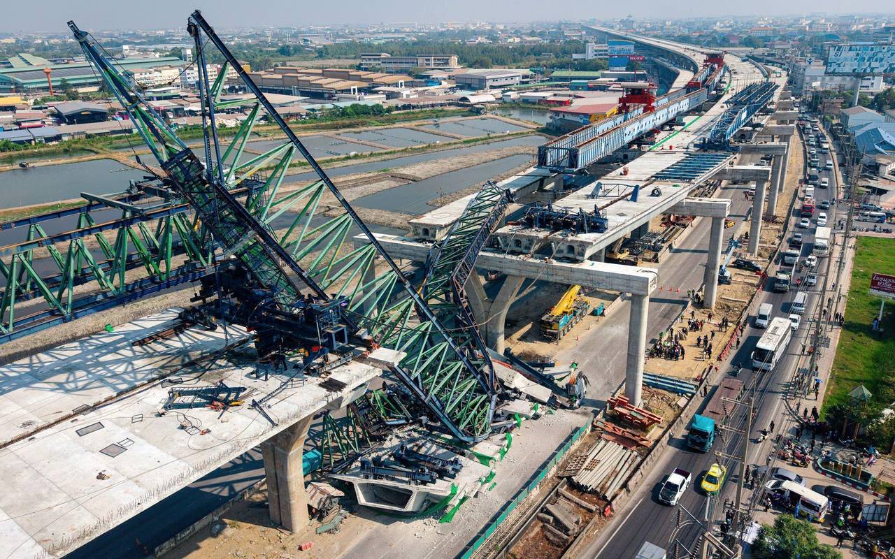 Baustellen-Unglück in Thailand