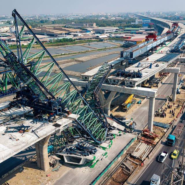 Baustellen-Unglück in Thailand