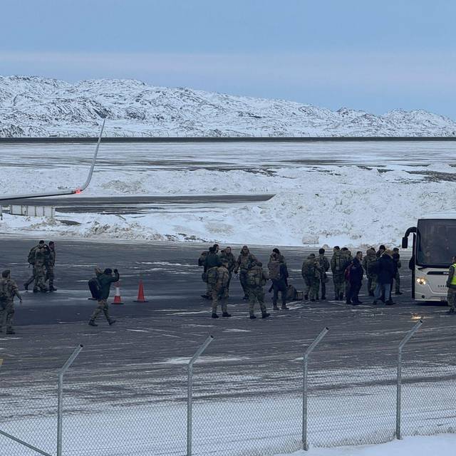 Deutsches Bundeswehr-Team kommt abends auf Grönland an