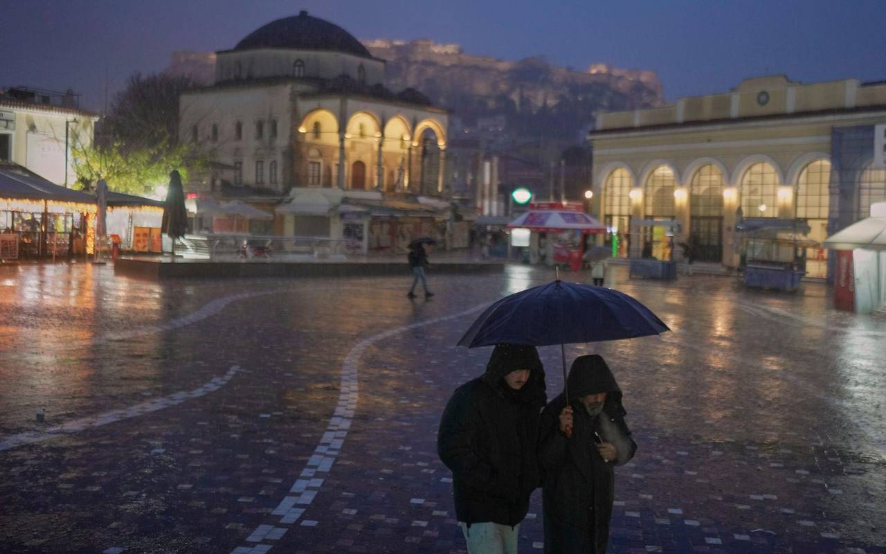 Unwetter in Griechenland