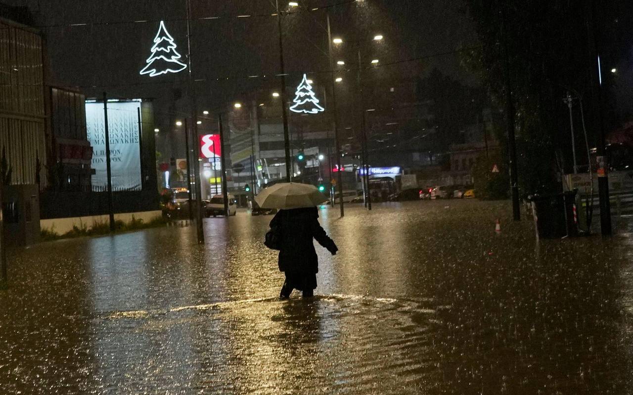 Unwetter in Griechenland