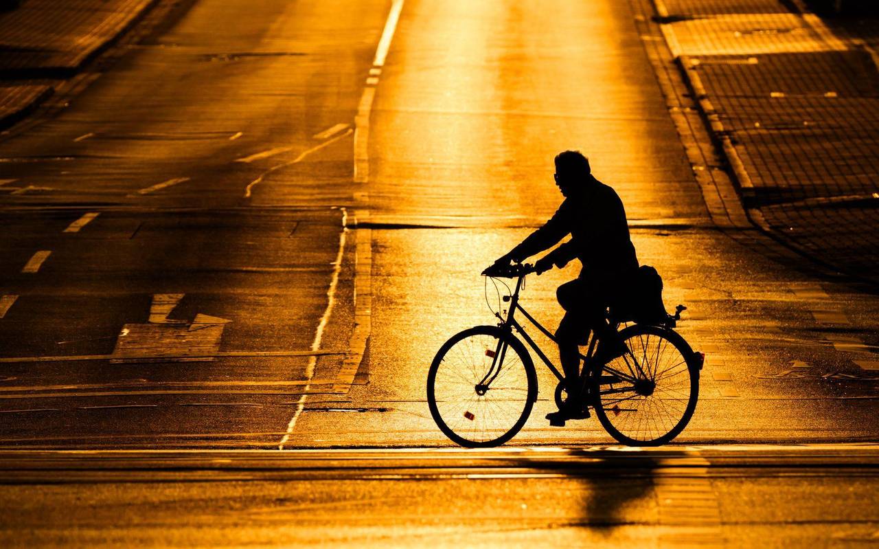 Fahrradfahrer in der Region Hannover