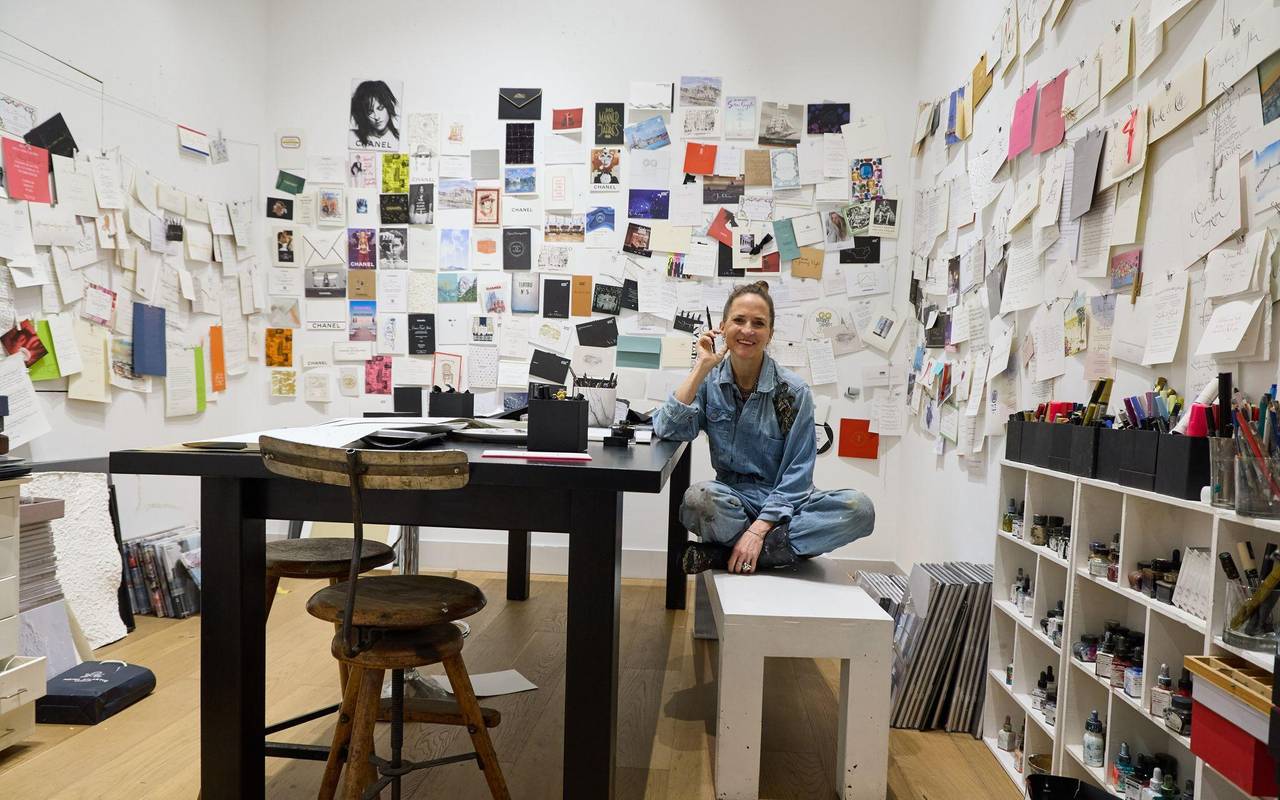 Künstlerin Jeannine Platz - Tag der Handschrift