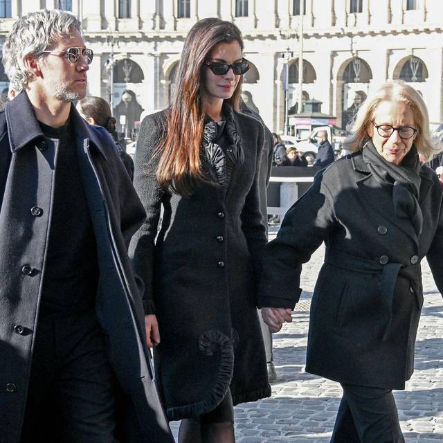 Trauerfeier für Modeschöpfer Valentino Garavani