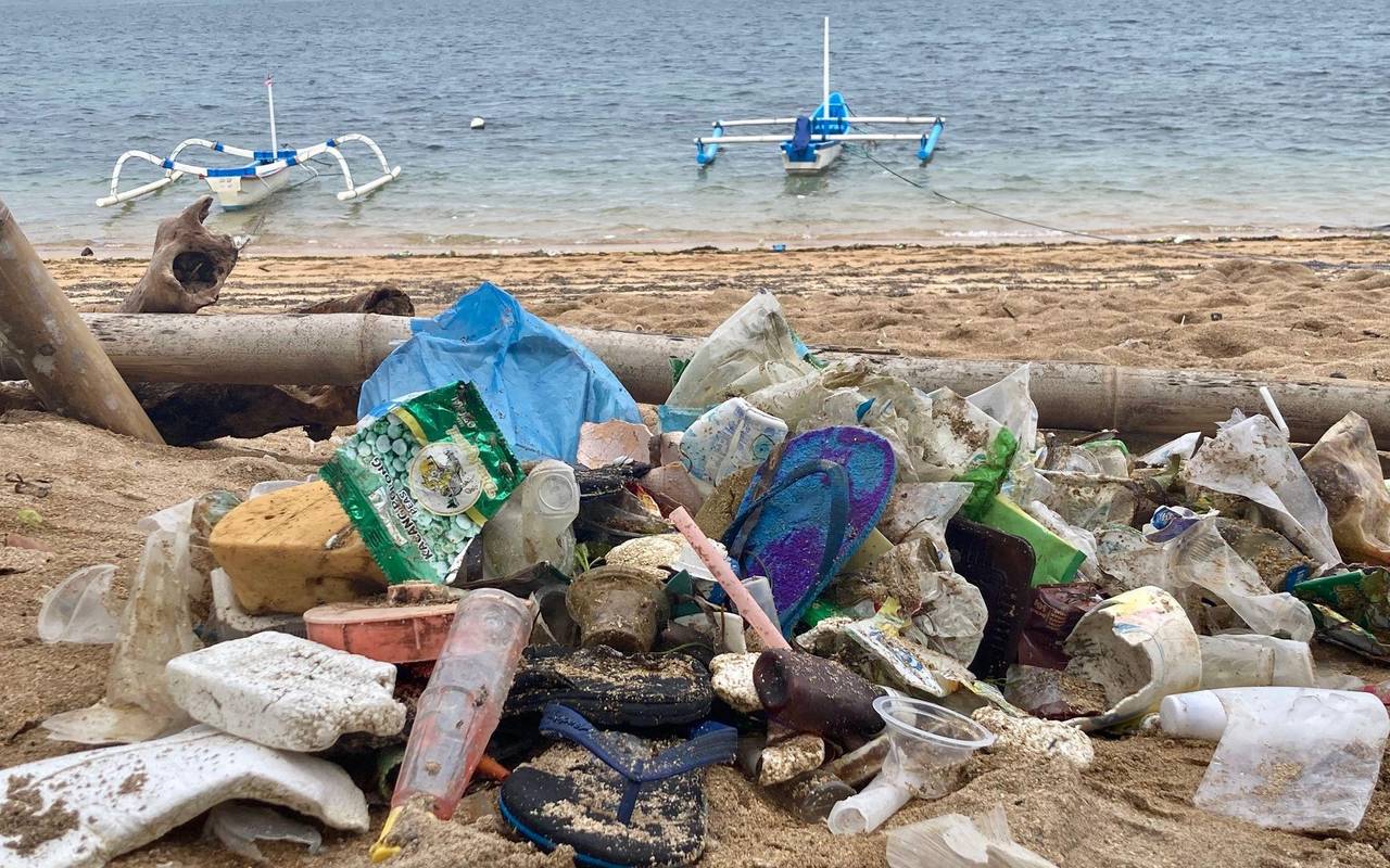 Müllproblem auf Bali