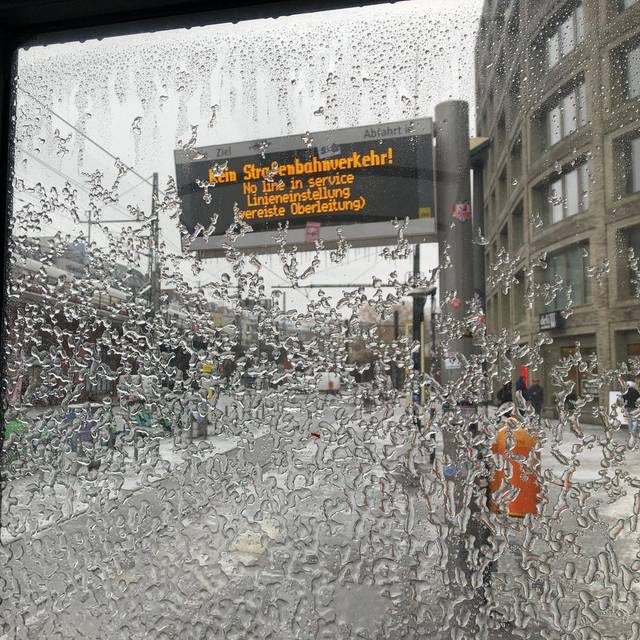 Winterwetter in Berlin - Verkehr