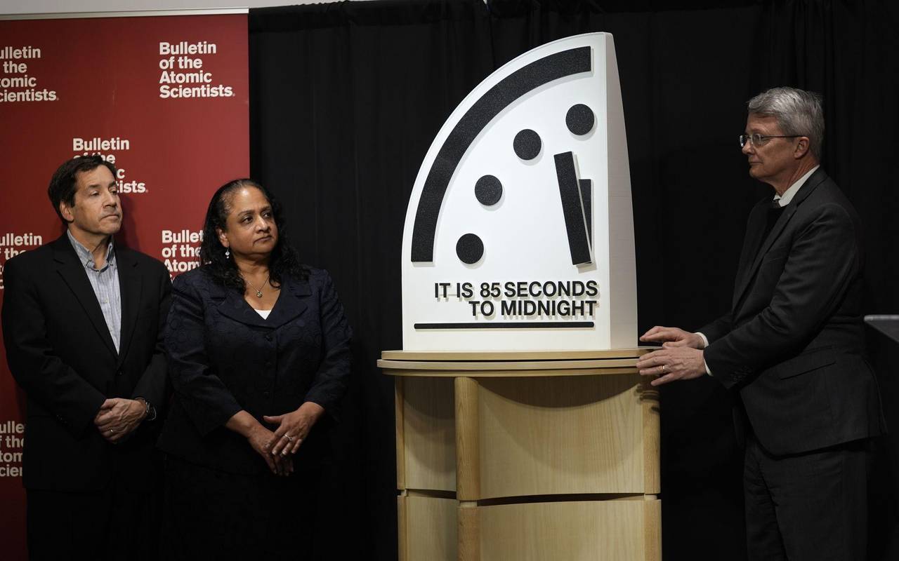 «Weltuntergangsuhr» so nah an Mitternacht wie nie zuvor