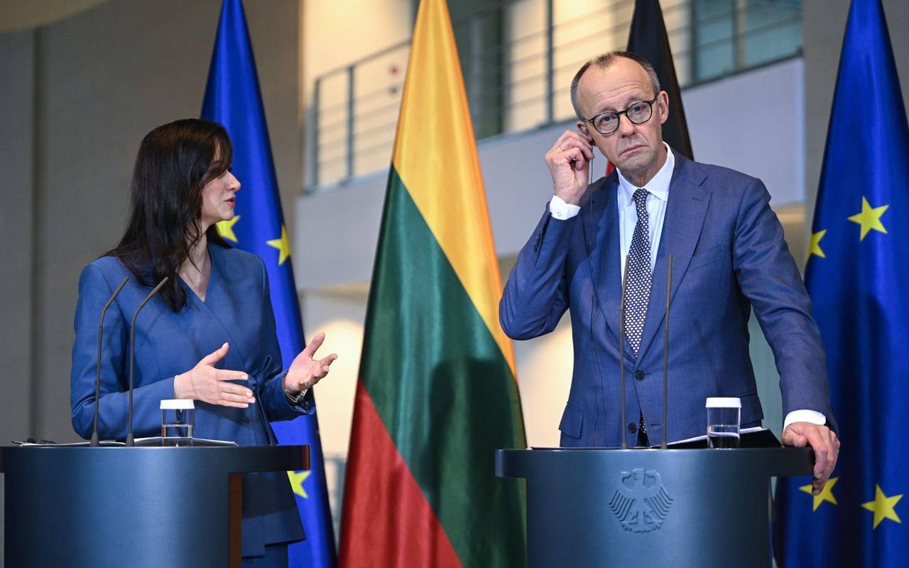 Litauische Premierministerin bei Bundeskanzler Merz