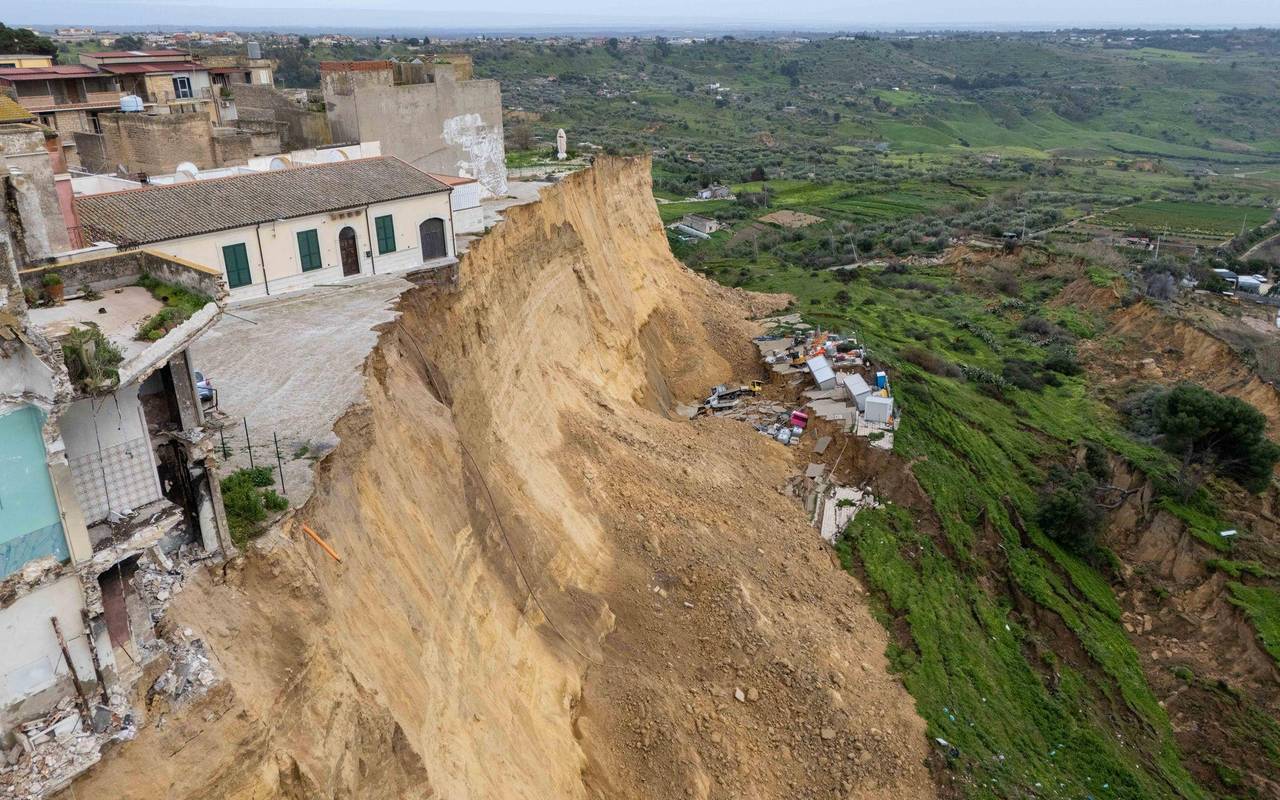 Erdrutsch in Sizilien