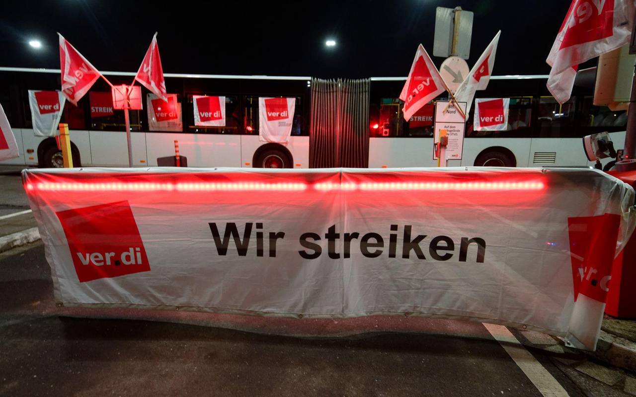 Verdi-Warnstreiks im Nahverkehr – Nordrhein-Westfalen