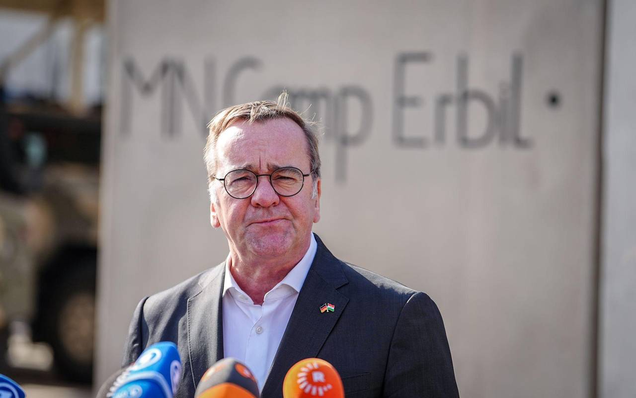 Verteidigungsminister Pistorius im Irak