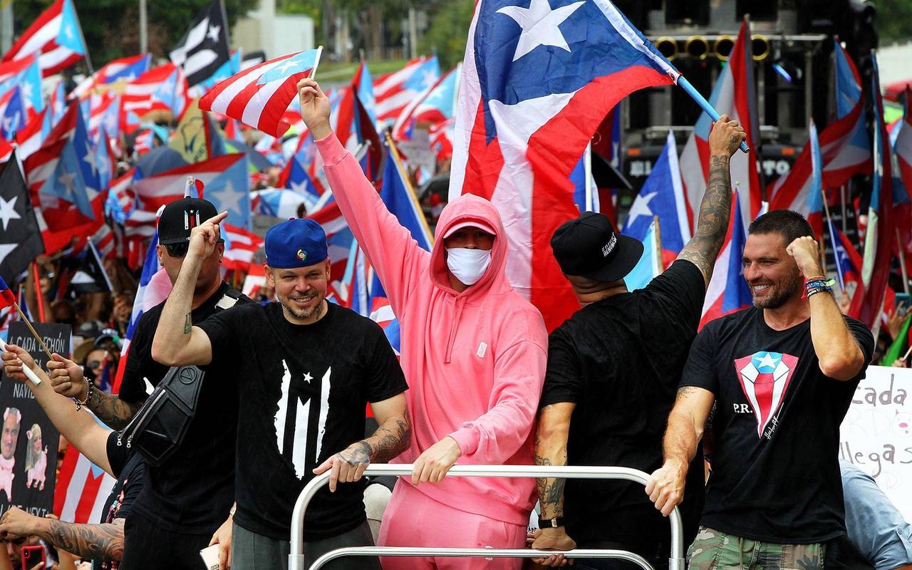 Puerto Rico: Kundgebung nach dem Rücktritt des Gouverneurs