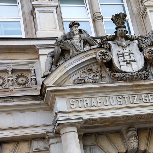 Strafjustizgebäude in Hamburg