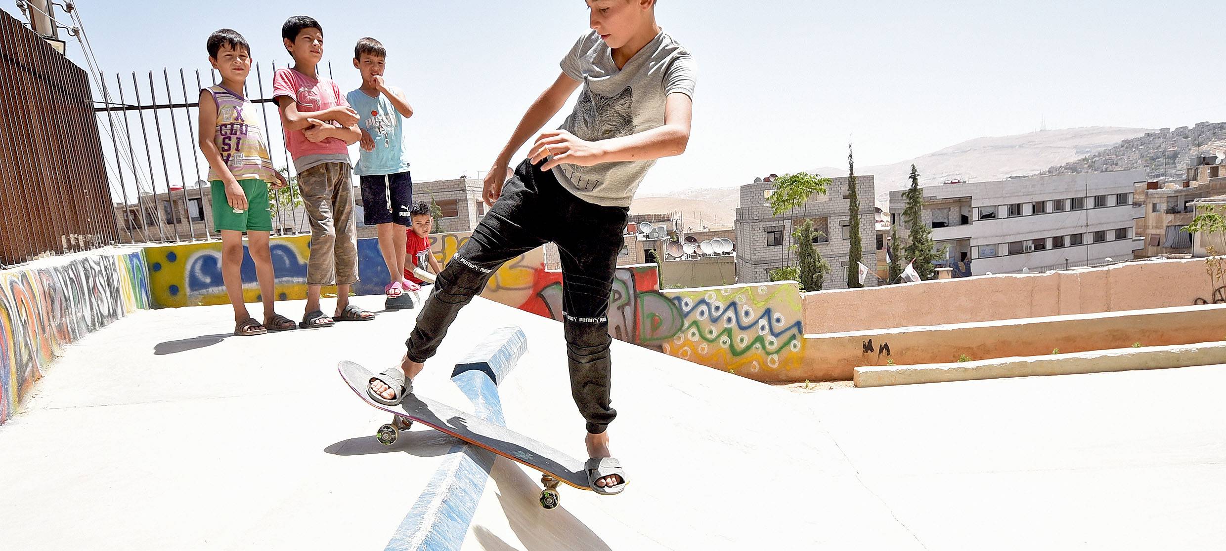 skate-aid eröffnet neuen Skatepark in Syrien