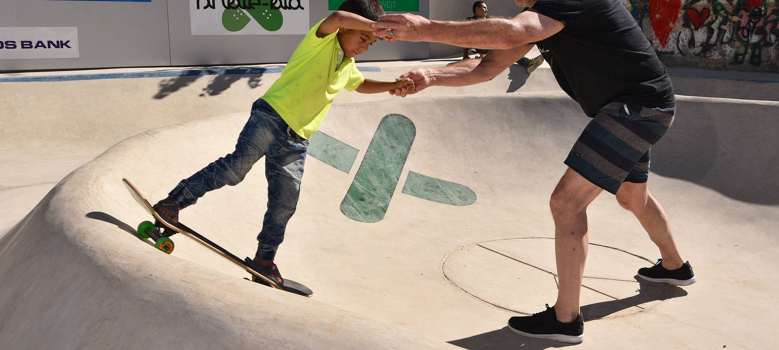 skate-aid eröffnet neuen Skatepark in Syrien